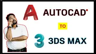 autocad to 3ds max | File Linking | Convert AutoCAD file with 3DS MAX file |Training | AutoCAD Hindi