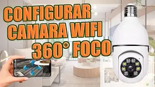 cofigurar CAMARA WIFI FOCO 360° PTZ