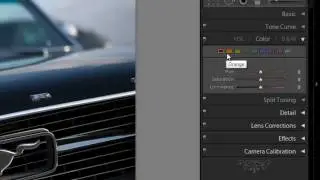 How to Adjust Colors via the HSL, Color and B&W Panel - Lightroom Video Tutorial