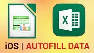 How to Autofill in Excel for iPad