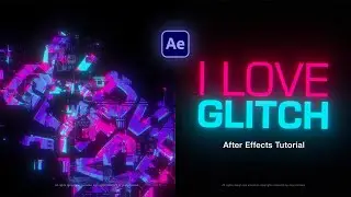 Make Advanced Glitch Text Animation in After Effects - After Effects Tutorial