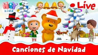 Canciones de Navidad para niños 🎄🎅 Villancicos de Navidad! 🔴 HeyKids en Español
