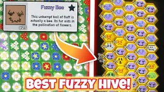 I Spent 1 Quadrillion Honey Making BEST Fuzzy Hive in Bee Swarm Simulator