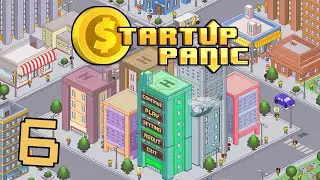 Прохождение игры Startup Panic | #6 Нанимаем персонал и встречаем нового противника