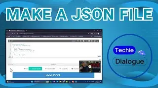 How to Make a JSON File