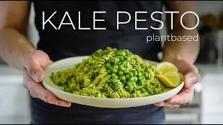 What to make when you cant be bothered?  Try this QUICK Kale Pesto Pasta Recipe!