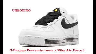 UNBOXING THE NEW G-DRAGON x NIKE AIR FORCE 1 'PARA NOISE'!