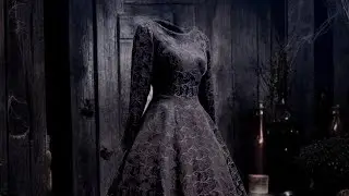 Black Vintage Wedding Dress: The Phoenix