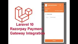 Razorpay Payment Gateway Integration | Part-2|Laravel tutorial | Razorpay Laravel 10  tutorial