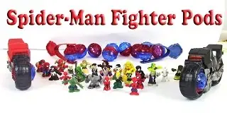 Spider-Man Ultimate Fighter Pods Super Battle Set Review - A Marvel Kids/Hasbro Toy