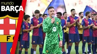 Ter Stegen se acuerda de XAVI en la presentación del Barça 2024-25: Su discurso completo