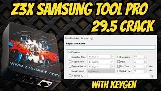 Z3x Samsung Tool PRO 29.5 With KeyGen Full Working Without Box