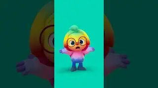 💚 Colorful Hogi and Pinkfong (1.5x faster)  #Hogi #shorts