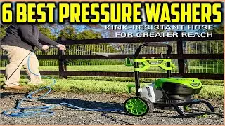 ✅Top 6 : Best Pressure Washers Of 2023 [ Wash Your Home, Patio Furniture, Car & More]