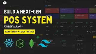Restaurant POS System with React & Node.js – Part 1: Intro + Setup + Basic Design | 