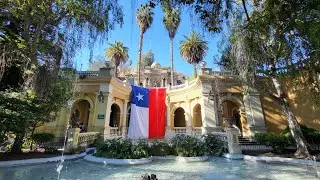 🇨🇱Santiago, Chile | Terraza Neptuno | Santa Lucia Hill | Fuente Neptuno | Torre Mirador #travel #fun