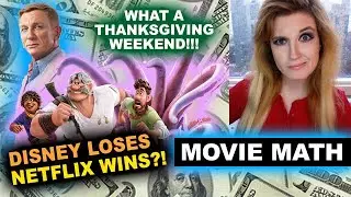 Strange World Box Office, Knives Out Glass Onion - Netflix vs Disney - Thanksgiving 2022