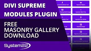 Divi Supreme Modules Free Masonry Gallery Download 👍