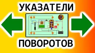 🚦Как работают указатели поворота, аварийная сигнализация. Поворотники, аварийка.