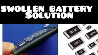 swollen battery fix ,how to reduce high voltage from the battery terminal Application of resistor 2