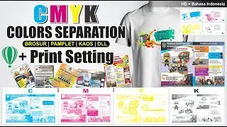 [MUDAH] CMYK Color Separation + Print Setting in CorelDRAW - Tips & Trik