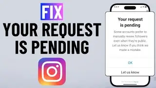 [FIXED] Your Request Is Pending Error on Instagram