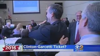 Mayor Garcetti Speaks On Possible Clinton VP Selection