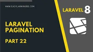 Laravel 8 Tutorial | Laravel Pagination Part 22