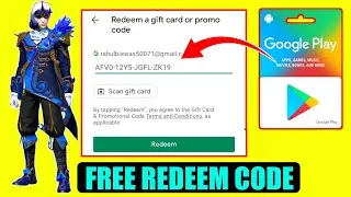 100% free google play redeem code | redeem code for play store | free redeem code
