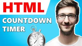 How to Add Countdown Timer to HTML Website!