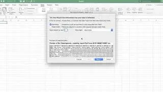 How to import a CSV file into Excel