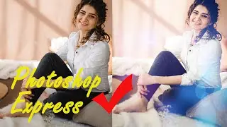 How to Edit Photos in Photoshop Express || Best Photo Editing Mobile App @Photoshop