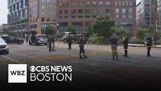 Police officer hit by trucks back door in Boston and more top stories