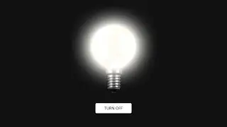 Glowing Bulb Effect using only HTML & CSS