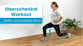 Oberschenkel Workout ➡️ Diese Übungen sorgen für straffe & muskulöse Beine!