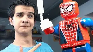 LEGO ЧЕЛОВЕК-ПАУК и ПОЕЗД - Набор на Обзор (4855)