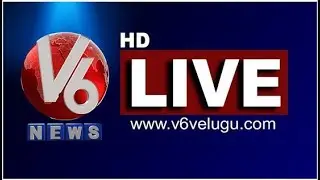 V6 News LIVE  | Telangana Live TV Channel | V6 News