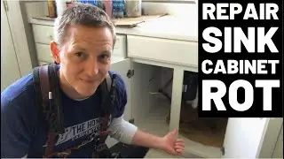 Rotted Sink Cabinet Floor--How To Fix