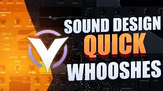 How To Sound Design Whoosh Sound Effects in less than 60 Seconds (using Vital)