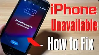 How To fix an iPhone that's unavailable, you can try these steps