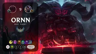 Ornn Carry vs Draven - KR Challenger Patch 14.8