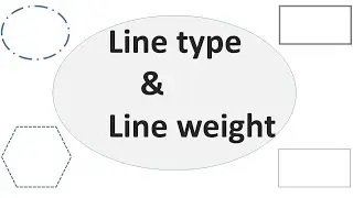 How To Make a Custom Line Type - Types of line - AutoCAD Tutorial | Assign Line Type & Line Weight