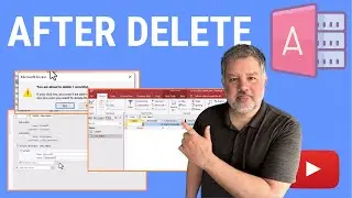 How to Use the After Delete Data Macro in MS Access