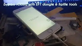 How to bypass iCloud with EFT dongle & frpfile tools | xSolution