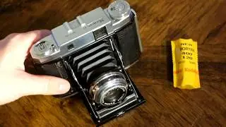 How To Load A Mamiya Six Automat Folding Camera