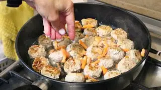 Нашла рецепт очень вкусных фрикаделек, главный плюс в том что делаются очень быстро и просто.