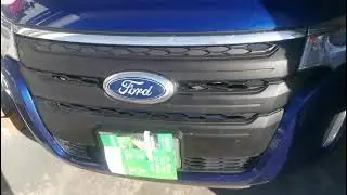 3 Year update after plastic dip the front grill of the car bumper | Ford Edge