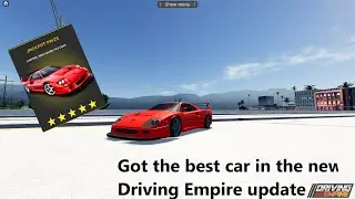 I got the rarest cars in the new Driving Empire Update
