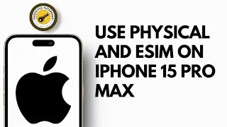 Dual SIM on iPhone 15 Pro Max! - How to Use Physical or eSIM!