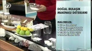 DOĞAL BULAŞIK MAKİNESİ DETERJANI NASIL YAPILIR?